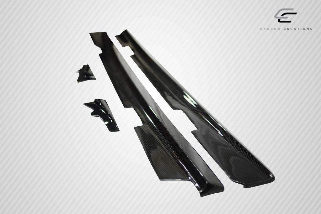 2005-2013 Chevrolet Corvette Carbon Creations GT500 Carbon Fiber Side Skirts