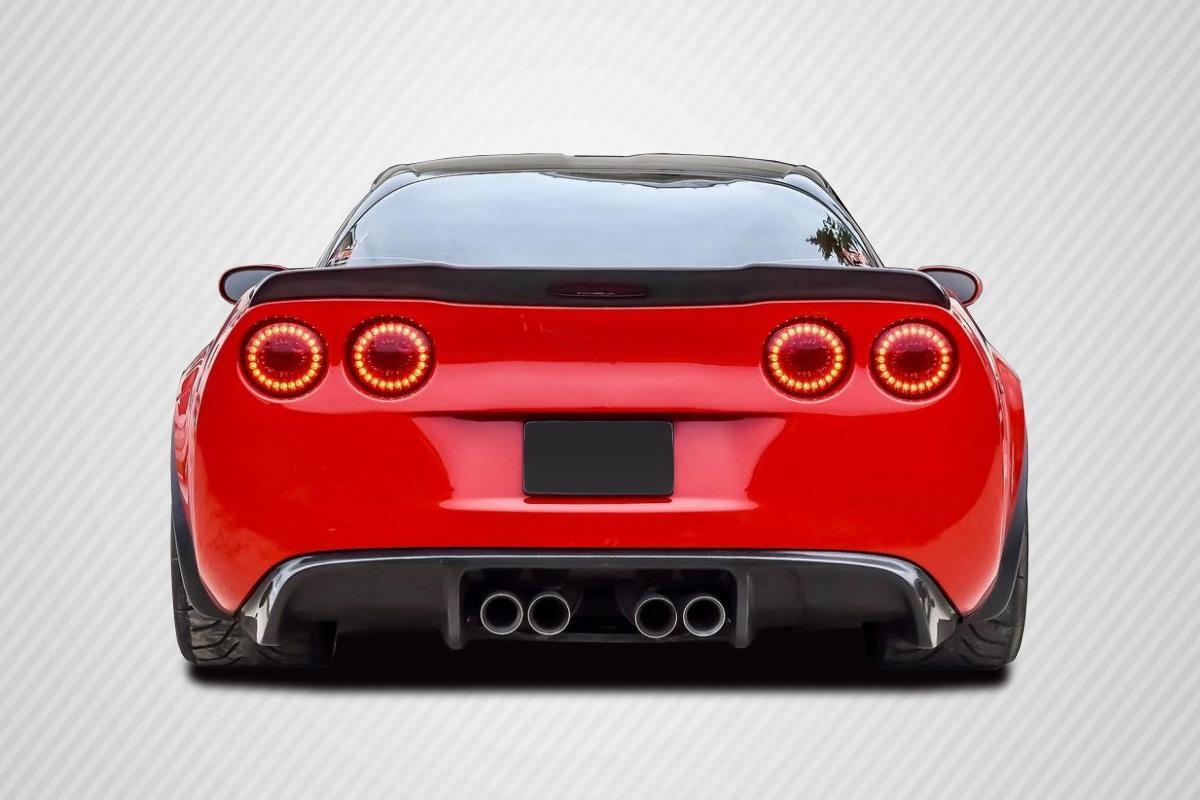 2005-2013 Chevrolet Corvette Carbon Creations GT500 Carbon Fiber Rear Lip