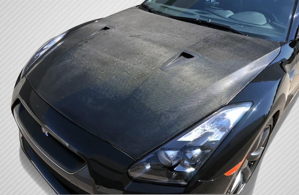 2009-2016 Nissan GTR Carbon Creations OEM Look Carbon Fiber Hood