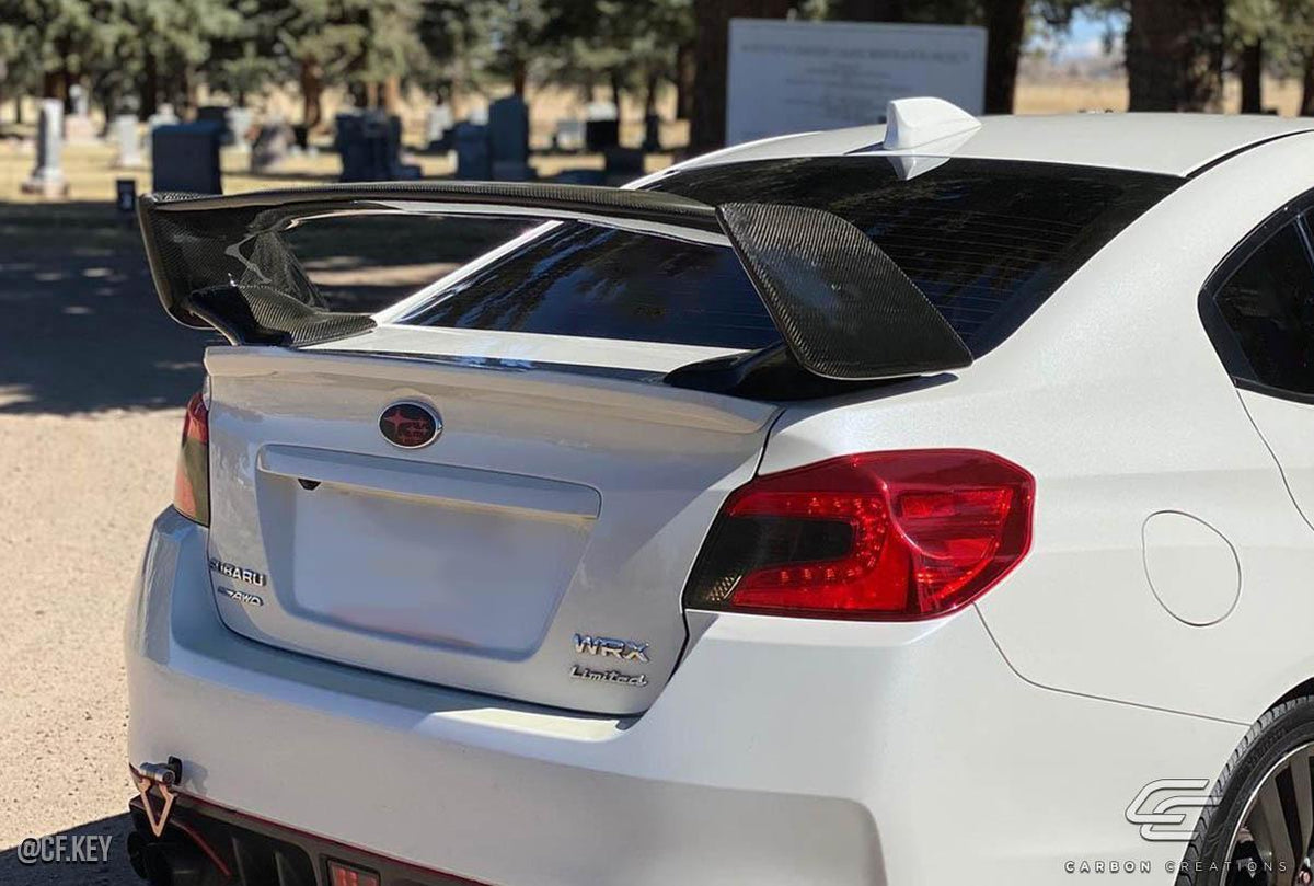 2008-2011 Subaru Impreza Carbon Creations STI Look Carbon Fiber Rear Wing