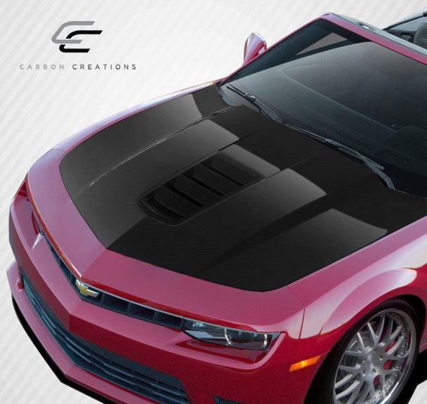 2010-2015 Chevrolet Camaro Carbon Creations Z28 Look Carbon Fiber Hood