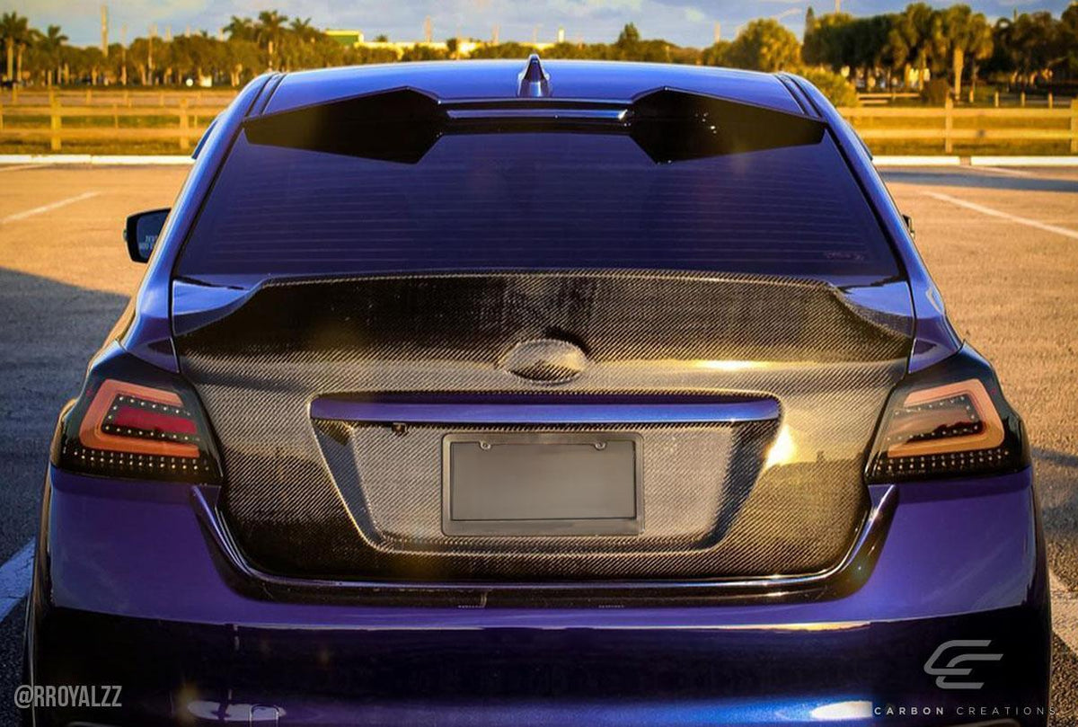 2015-2021 Subaru WRX Carbon Creations NBR Concept Carbon Fiber Trunk
