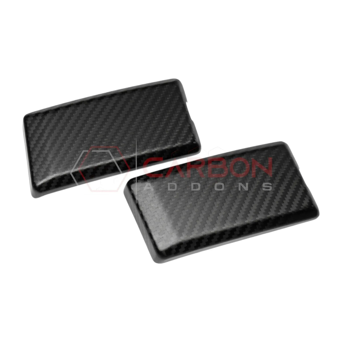 Real Carbon Fiber Front Roof Rack Mount Cover Trim Covers For 2021+ Bronco