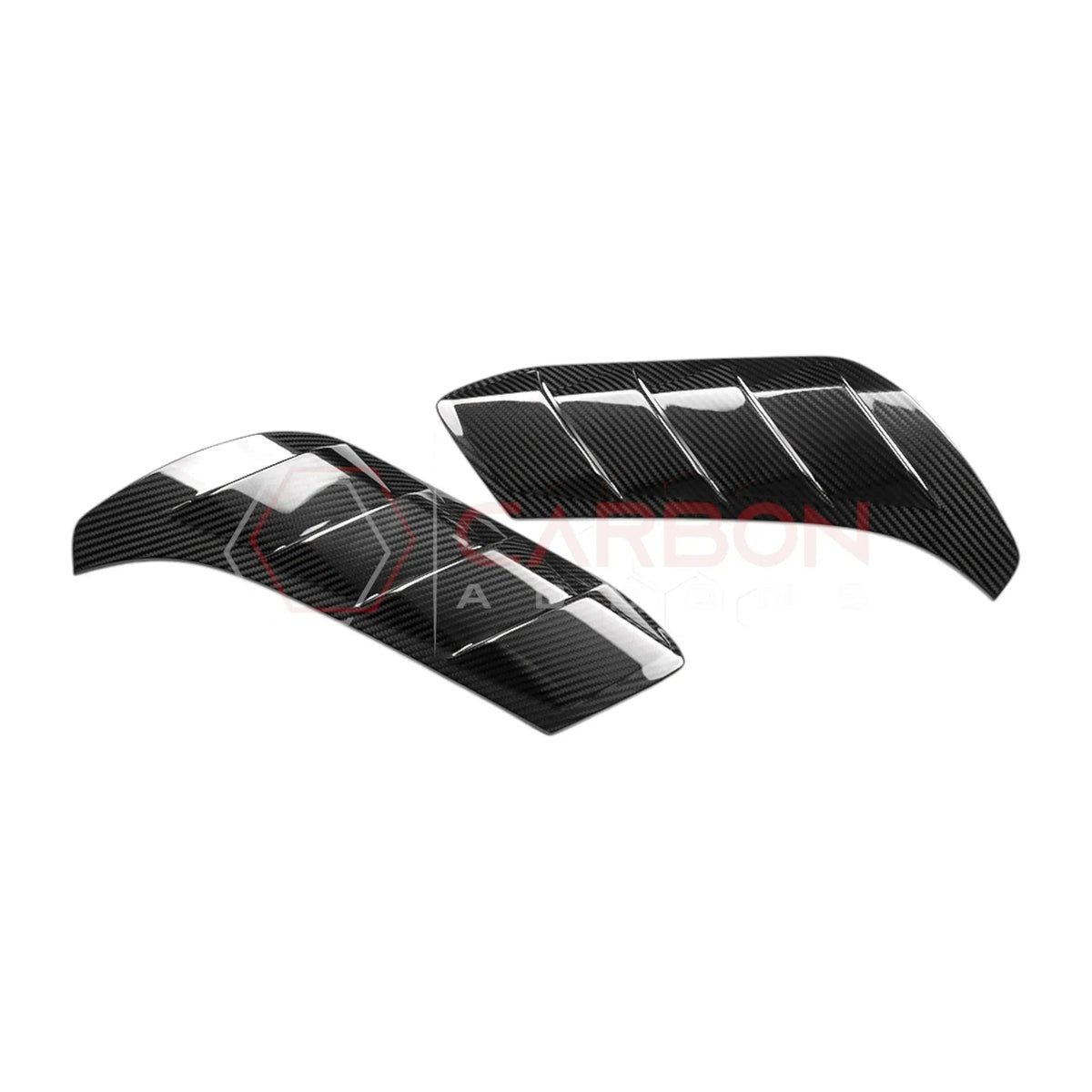 Real Carbon Fiber Fender Vent Trim Covers For 2021+ Bronco Raptor