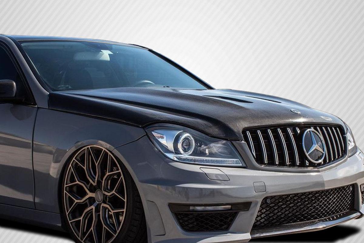 2008-2011 Mercedes C Class Carbon Creations Black Series Look Carbon Fiber Hood
