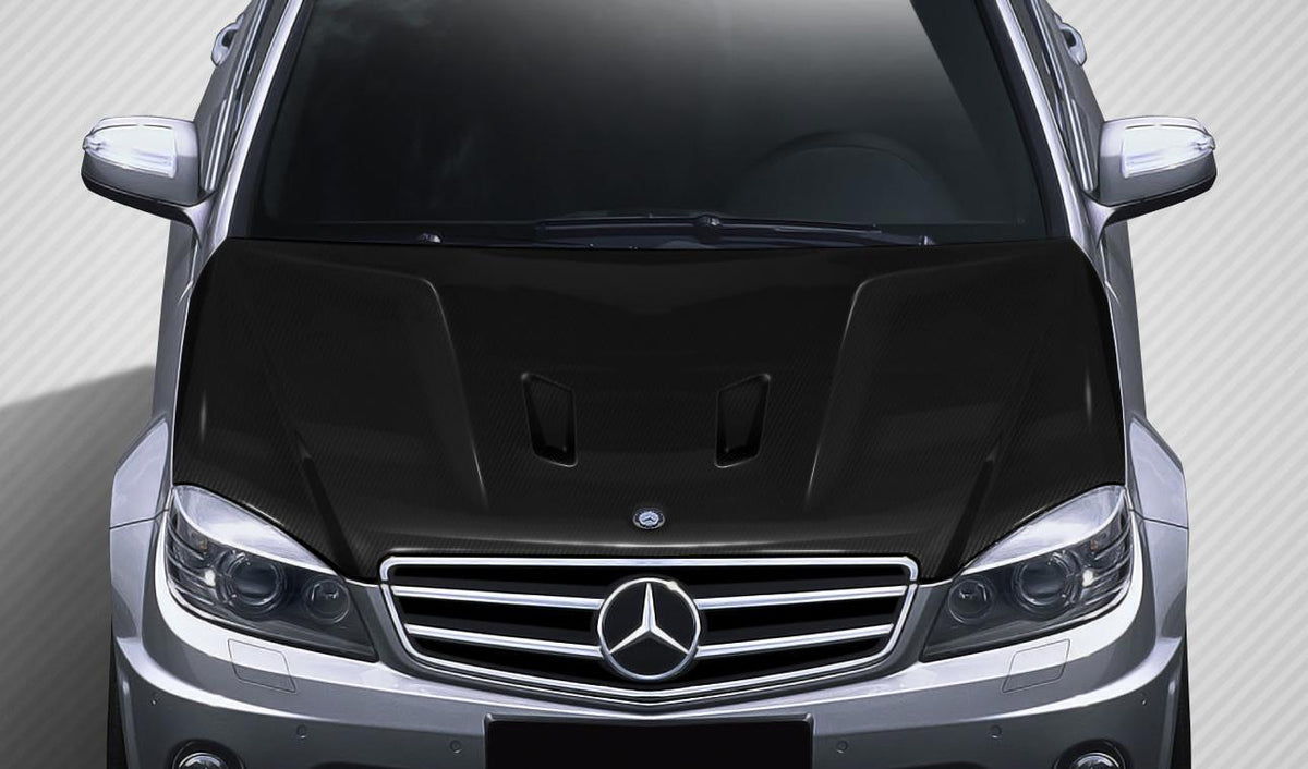 2008-2011 Mercedes C63 Carbon Creations Black Series Look Carbon Fiber Hood