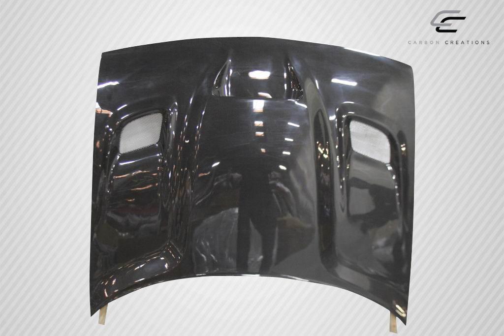 2008-2023 Dodge Challenger Carbon Creations Hellcat Carbon Fiber Hood