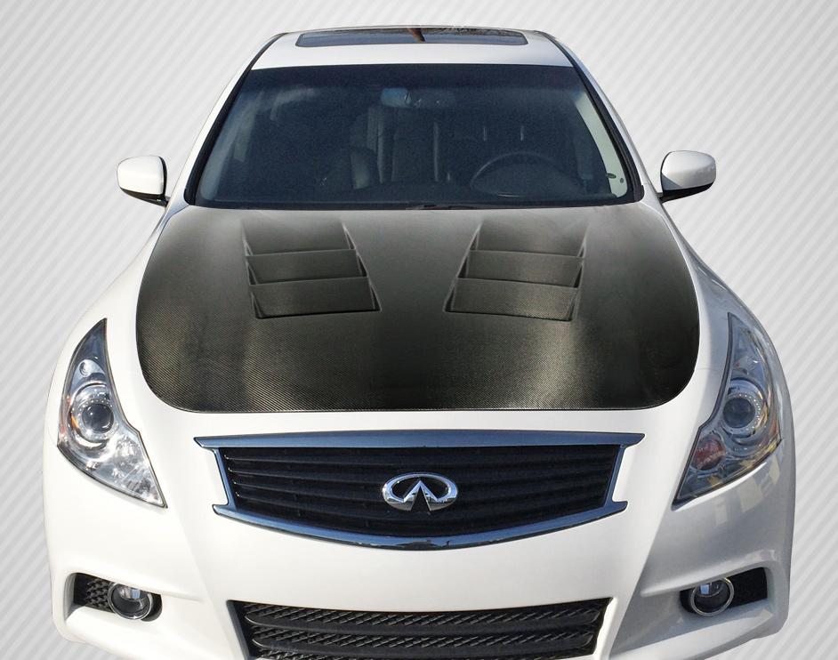 2007-2013 Infiniti G Sedan Carbon Creations TS-1 Carbon Fiber Hood