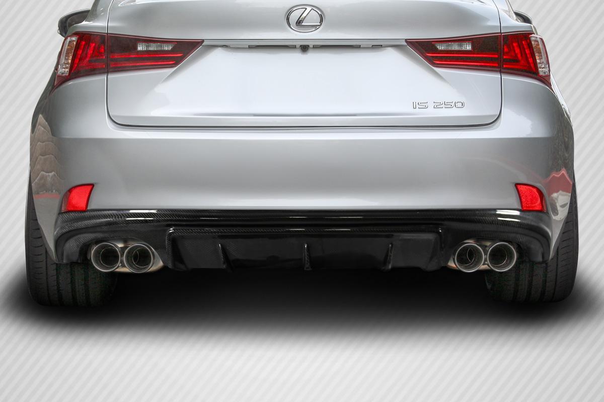 2014-2016 Lexus IS Carbon Creations AM Design Carbon Fiber Rear Lip