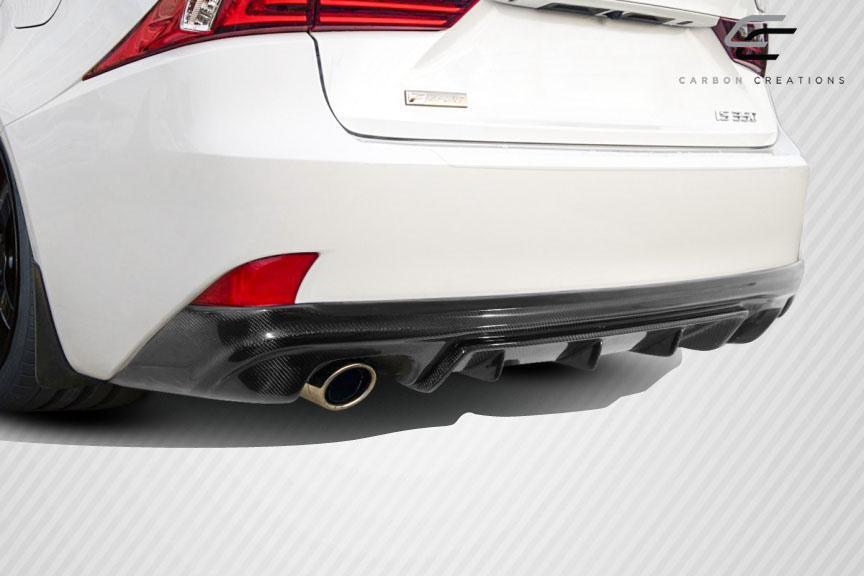 2014-2016 Lexus IS Carbon Creations AM Design Carbon Fiber Rear Lip