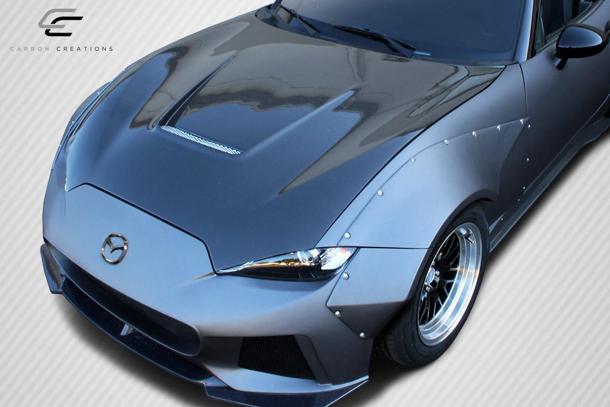 2016-2025 Mazda Miata Carbon Creations Circuit Carbon Fiber Hood