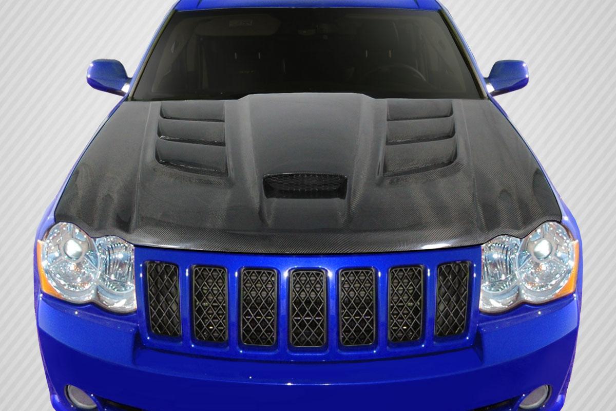 2005-2010 Jeep Grand Cherokee Carbon Creations Viper Look Carbon Fiber Hood