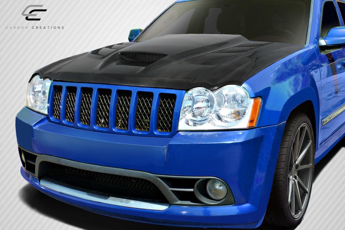 2005-2010 Jeep Grand Cherokee Carbon Creations Viper Look Carbon Fiber Hood