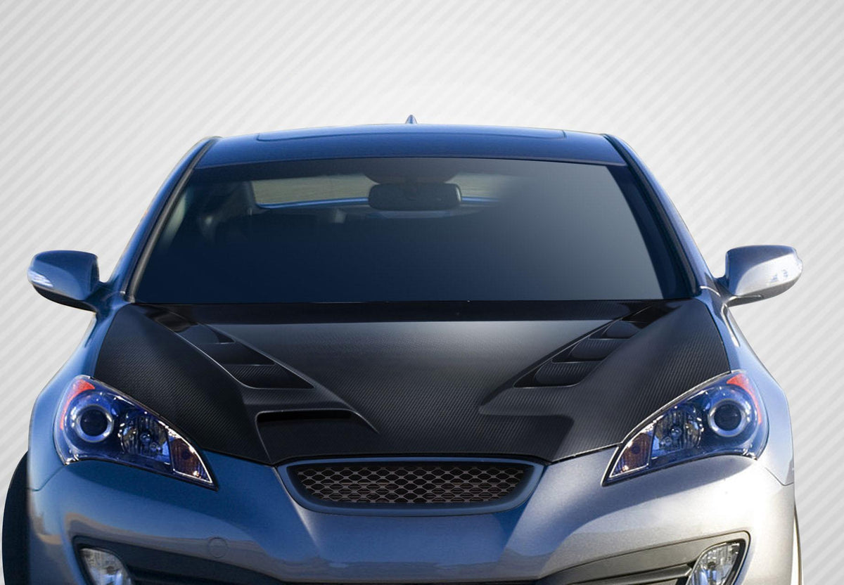 2010-2012 Hyundai Genesis Carbon Creations RS-1 Carbon Fiber Hood