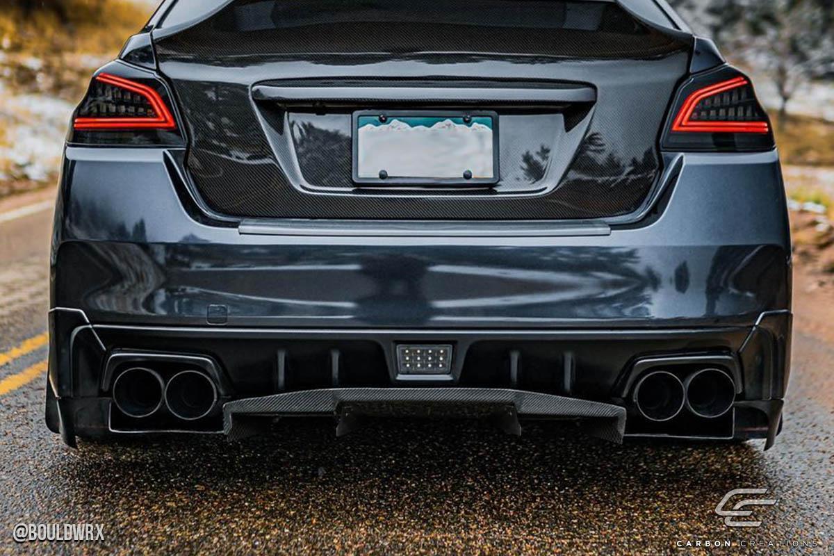 2015-2021 Subaru WRX Carbon Creations VRS Carbon Fiber Rear Lip