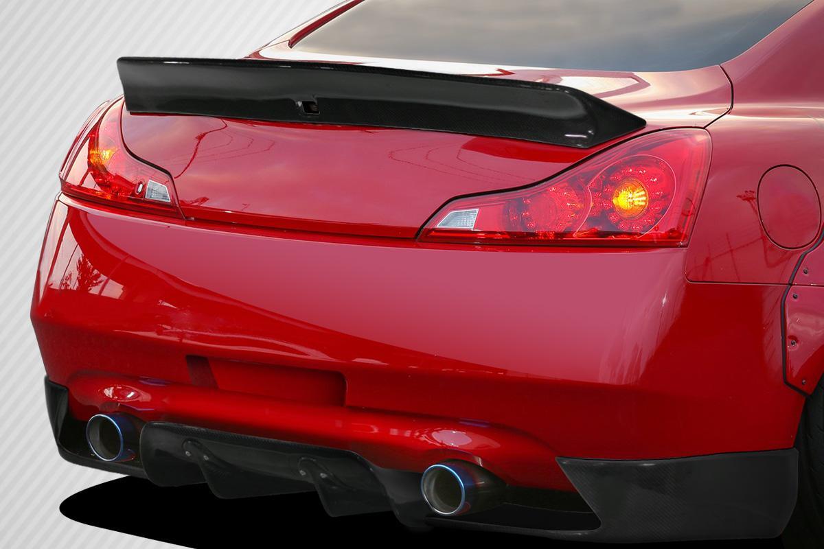 2008-2015 Infiniti G Coupe Carbon Creations LBW Carbon Fiber Rear Wing