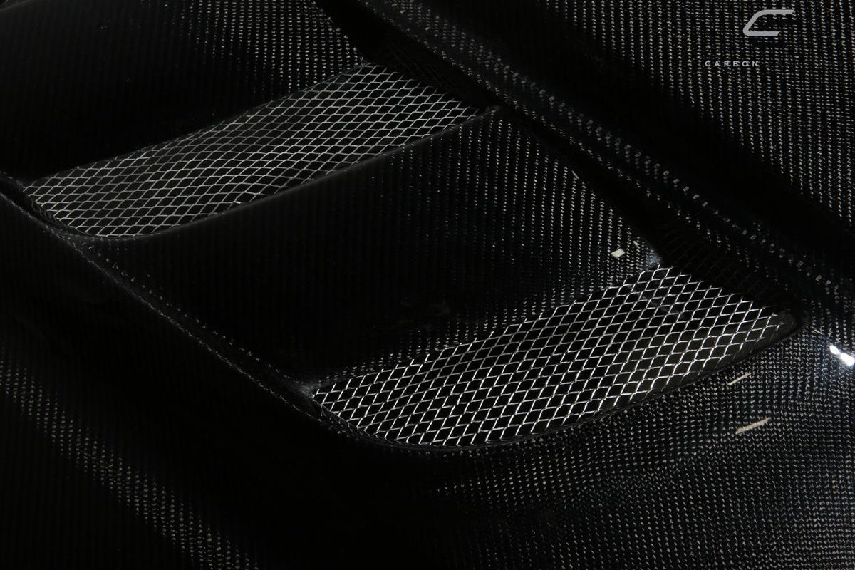 2012-2015 Toyota Tacoma Carbon Creations Viper Look Carbon Fiber Hood