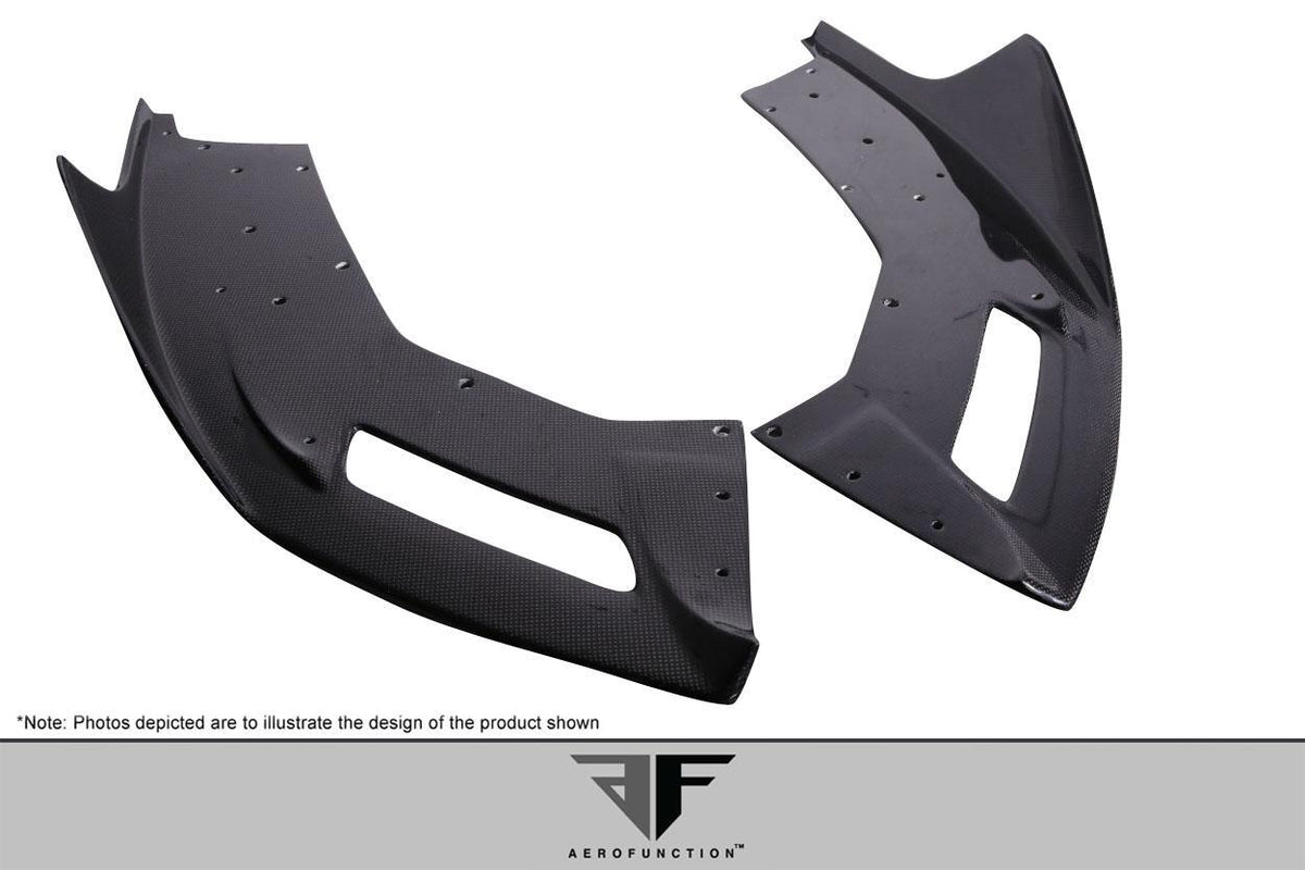 2011-2017 Lamborghini Aventador Aero Function AF-1 Carbon Fiber Front Lip