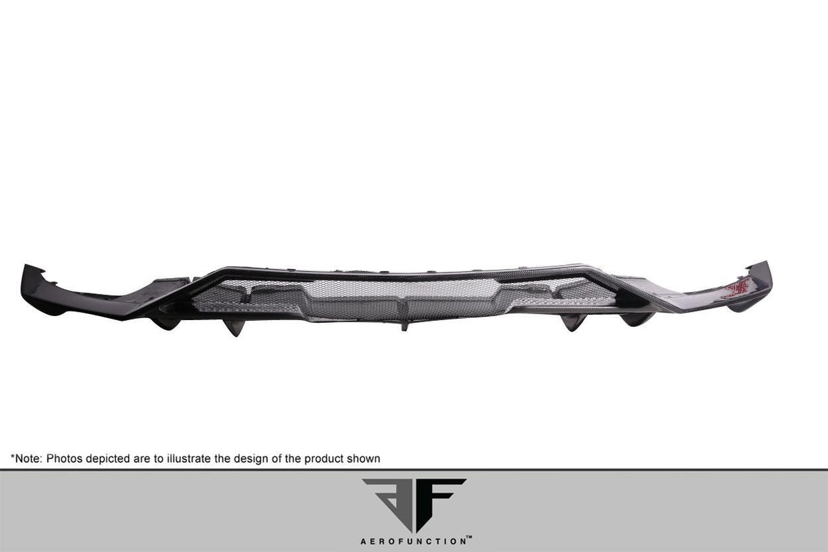 2011-2017 Lamborghini Aventador Aero Function AF-1 Carbon Fiber Rear Lip