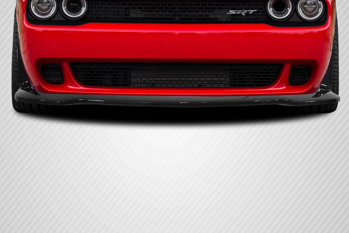 2008-2023 Dodge Challenger Carbon Creations Hellcat Look Carbon Fiber Front Lip