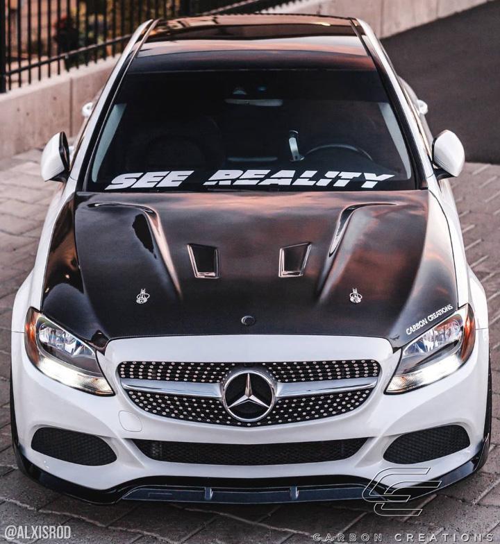 2015-2021 Mercedes C Class Carbon Creations Black Series Carbon Fiber Hood