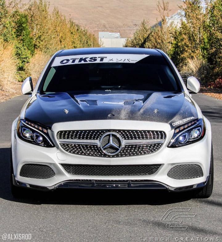 2015-2021 Mercedes C Class Carbon Creations Black Series Carbon Fiber Hood