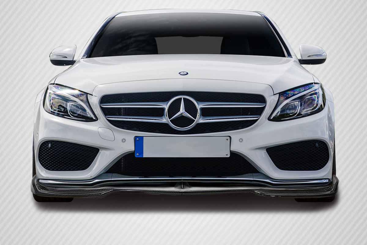 2015-2021 Mercedes C Class Carbon Creations Fortune Carbon Fiber Front Lip