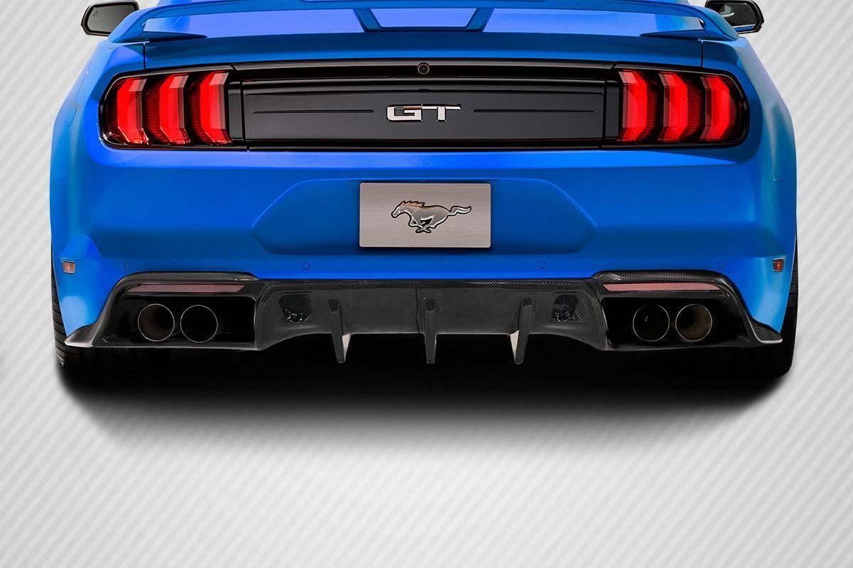 2018-2023 Ford Mustang Carbon Creations Grid Carbon Fiber Rear Lip