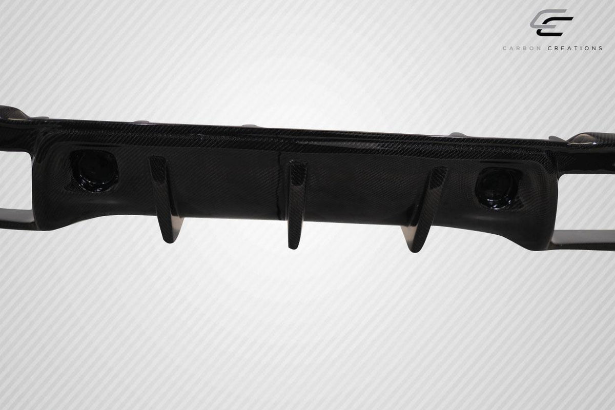 2018-2023 Ford Mustang Carbon Creations Grid Carbon Fiber Rear Lip