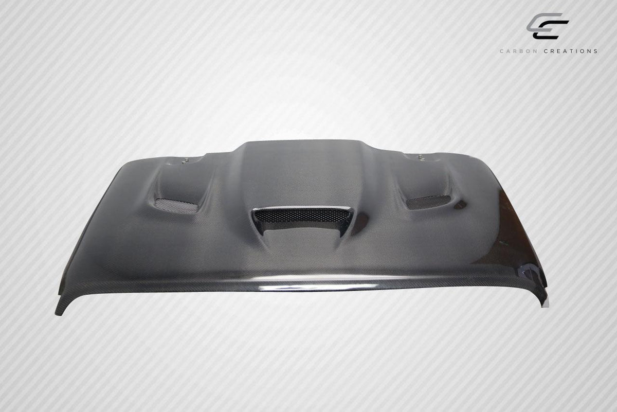2018-2025 Jeep Wrangler Carbon Creations Hellcat Carbon Fiber Hood