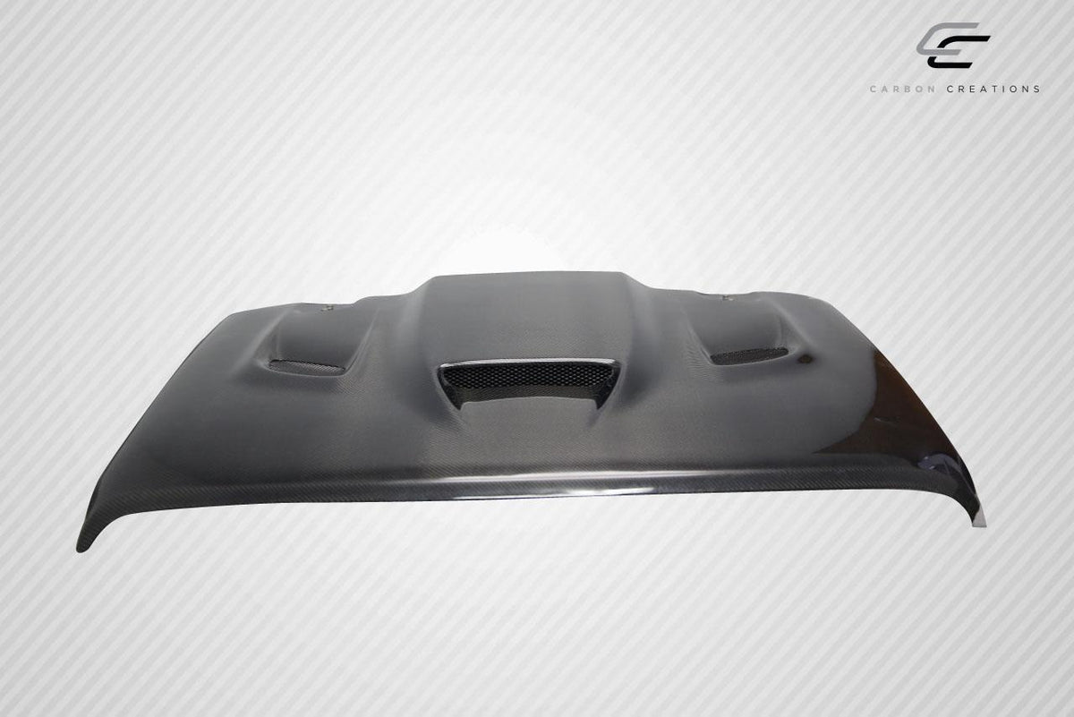 2018-2025 Jeep Wrangler Carbon Creations Hellcat Carbon Fiber Hood