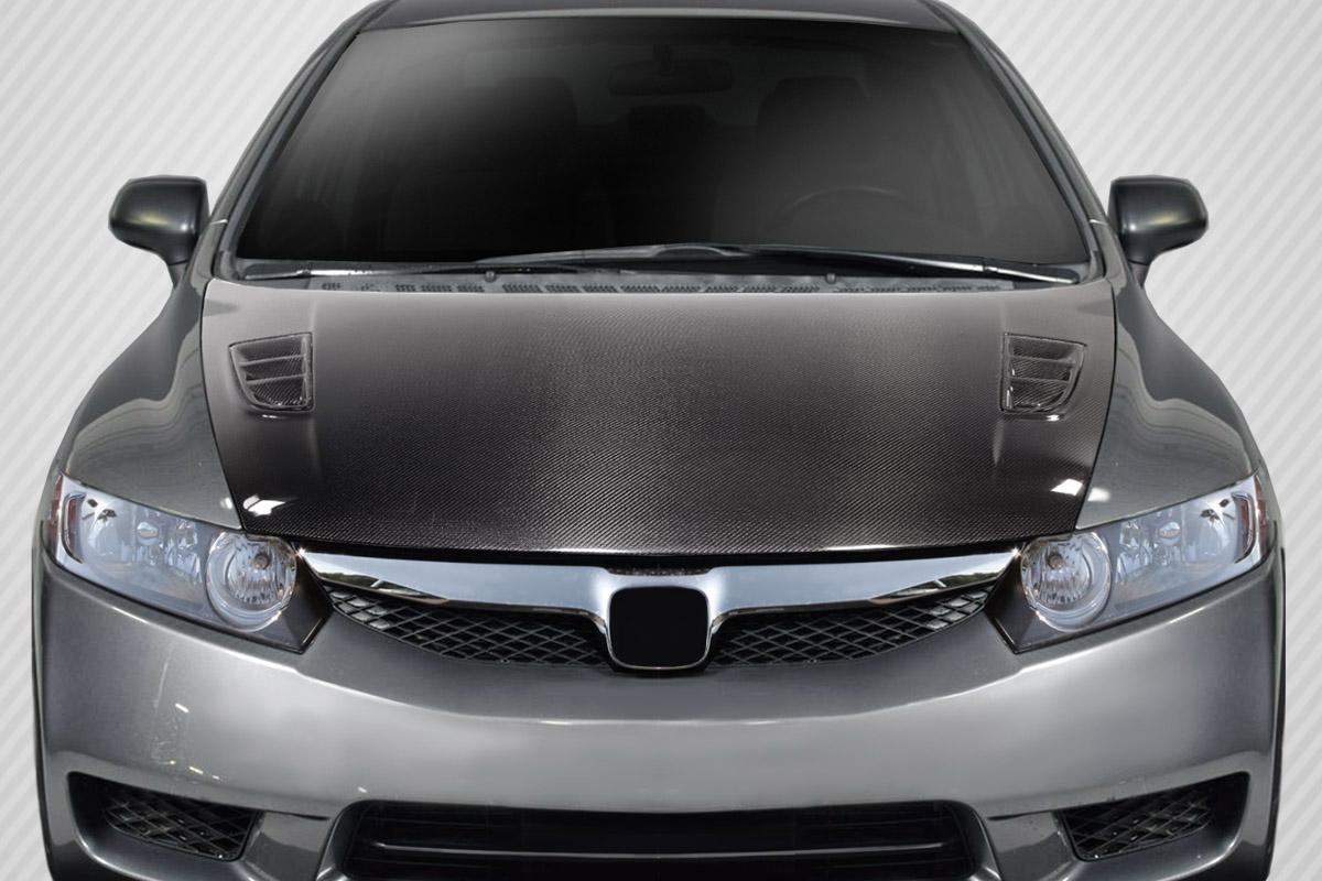 2006-2011 Honda Civic Carbon Creations Type M Carbon Fiber Hood