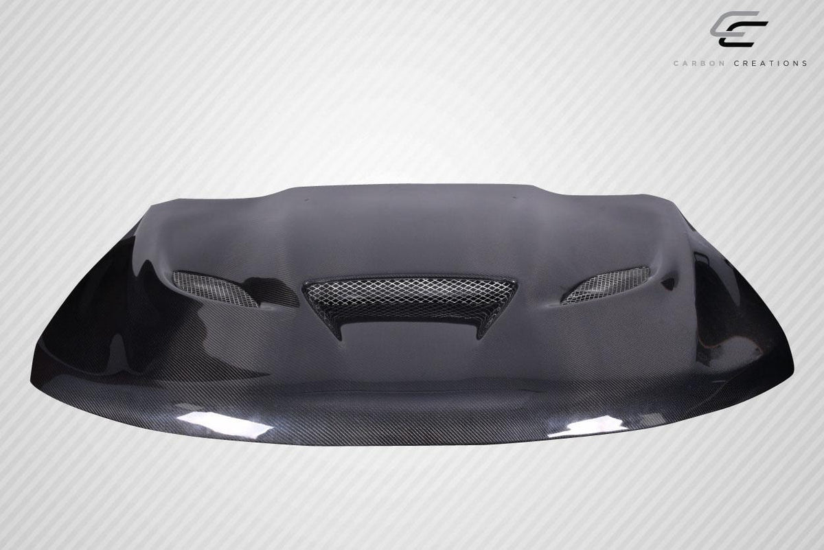 2011-2022 Jeep Grand Cherokee Carbon Creations Hellcat Look Carbon Fiber Hood