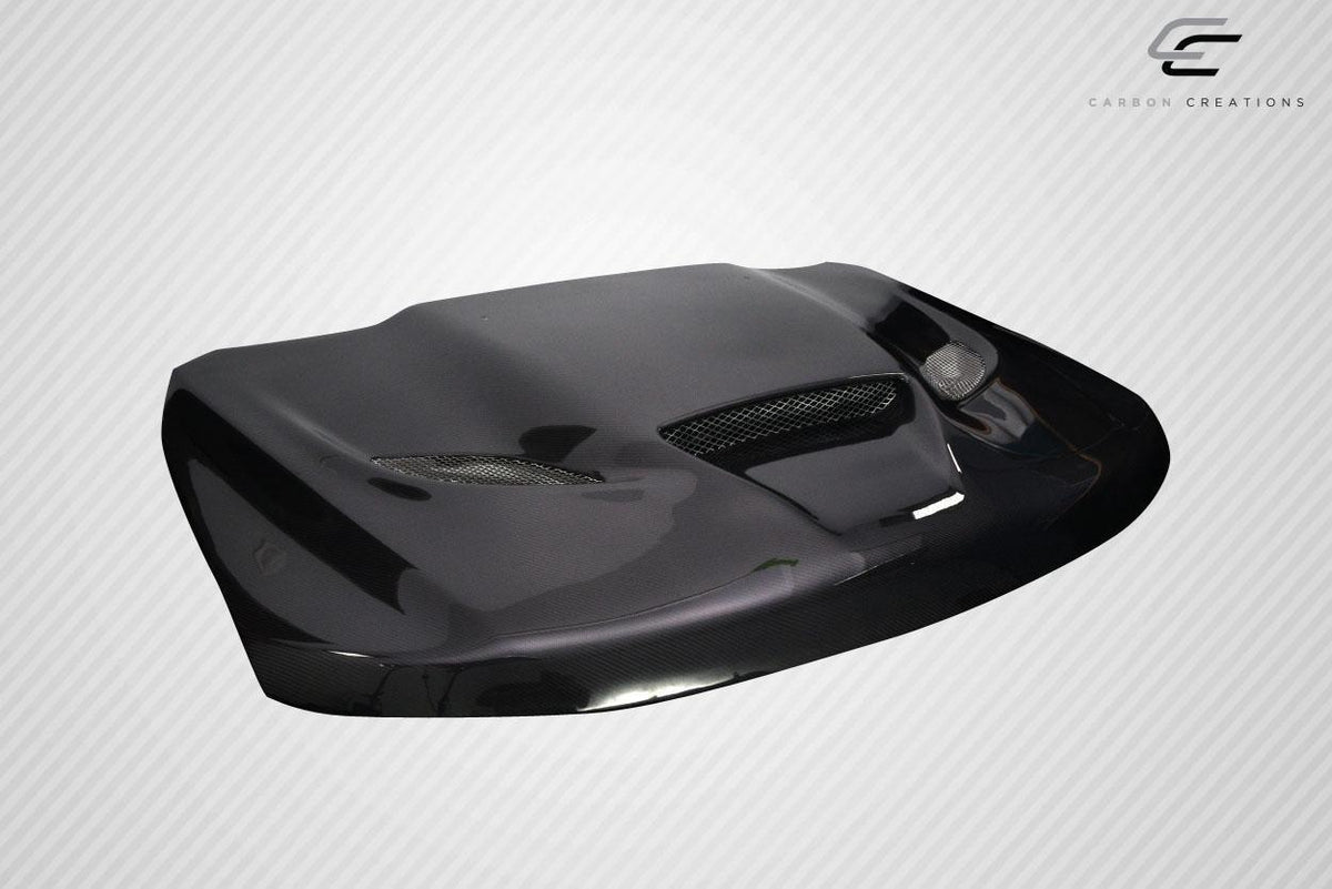 2011-2022 Jeep Grand Cherokee Carbon Creations Hellcat Look Carbon Fiber Hood