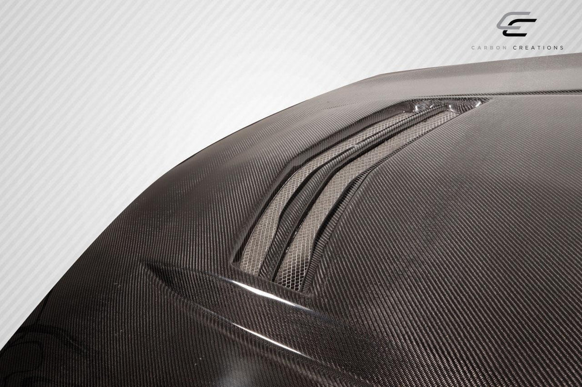 2012-2019 Cadillac ATS Carbon Creations V Look Carbon Fiber Hood