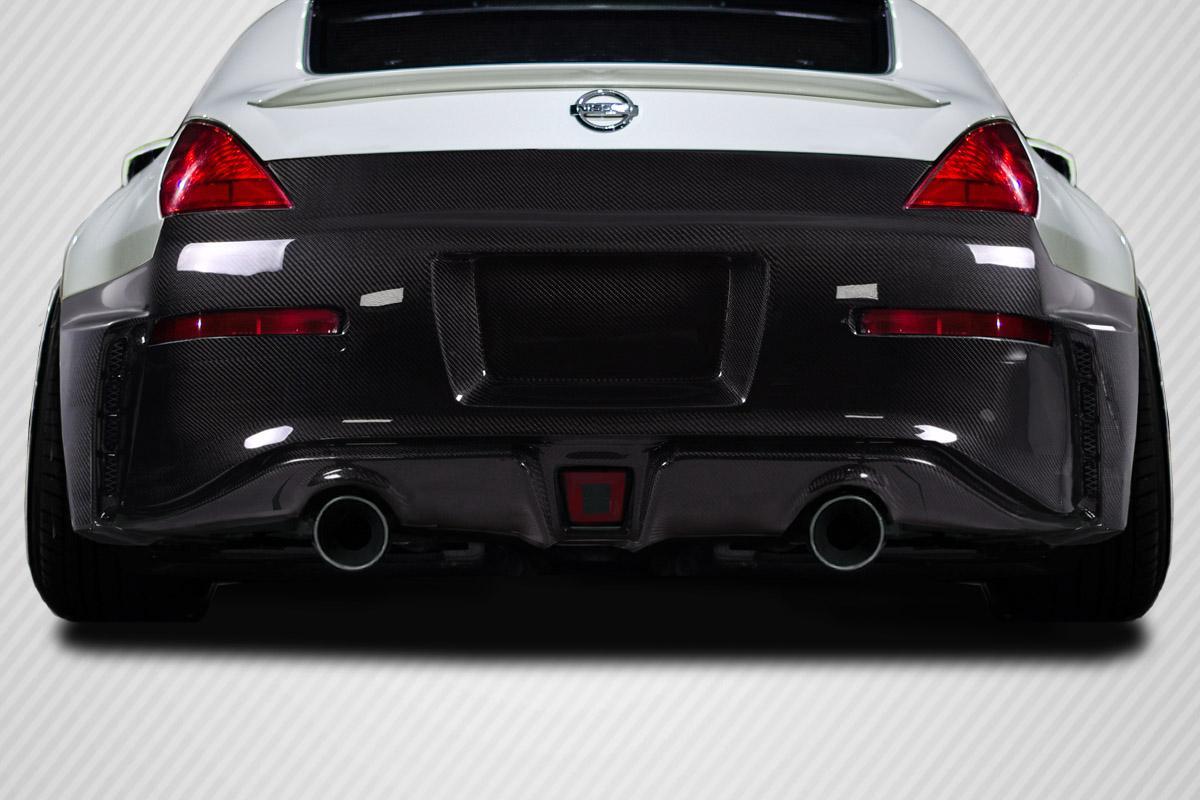 2003-2008 Nissan 350Z Carbon Creations N4 Carbon Fiber Rear Bumper
