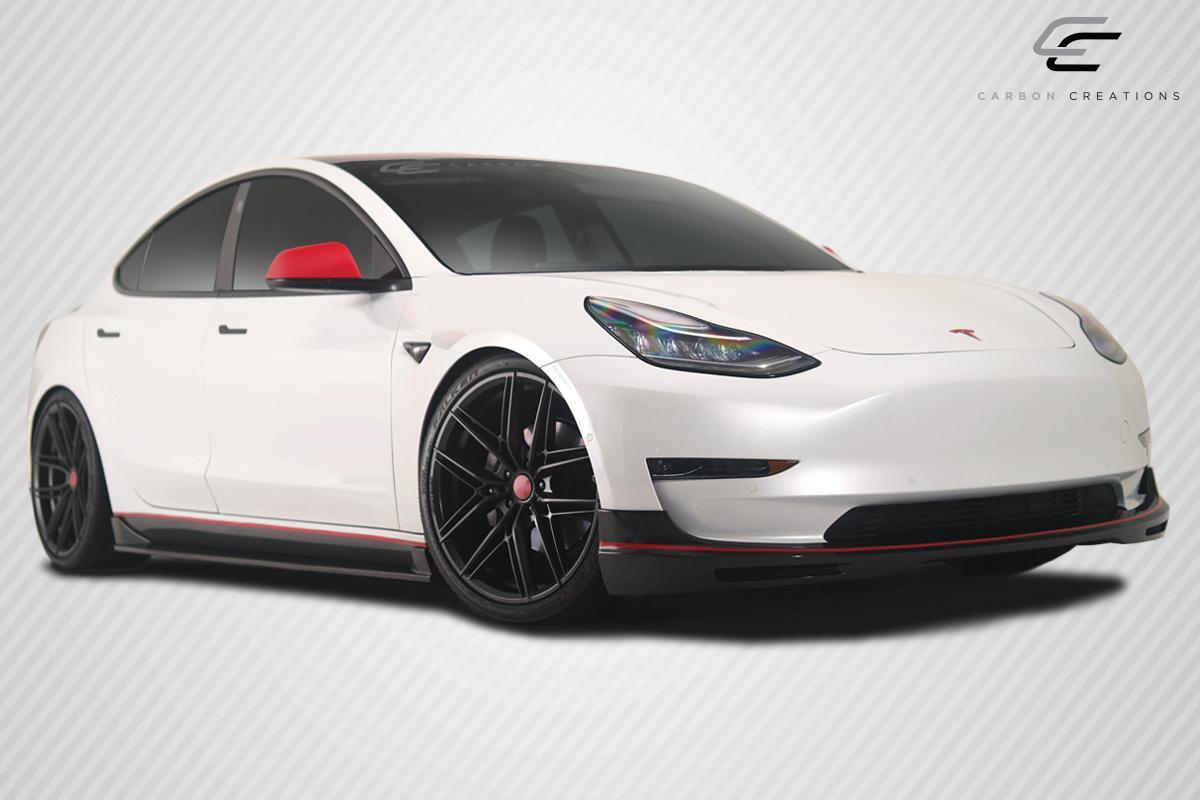 2017-2023 Tesla Model 3 Carbon Creations GT Concept Carbon Fiber Front Lip