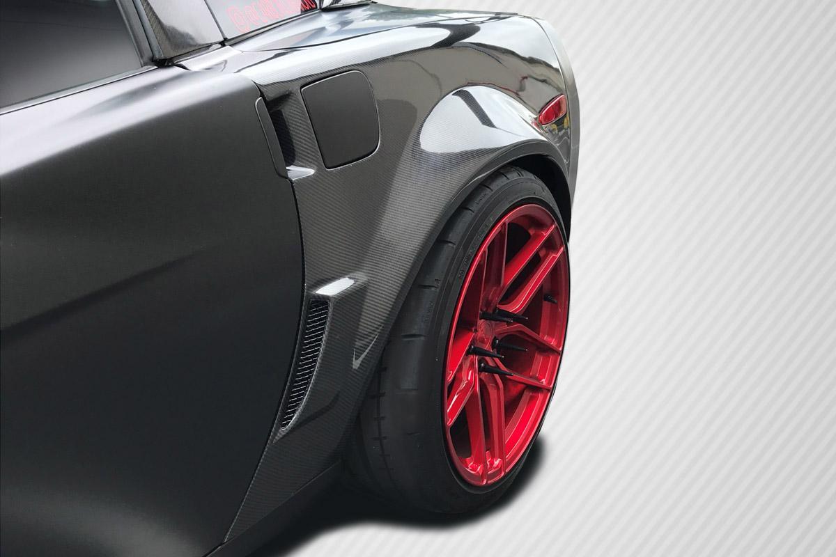 2005-2013 Chevrolet Corvette Carbon Creations ZR2 Carbon Fiber Fender