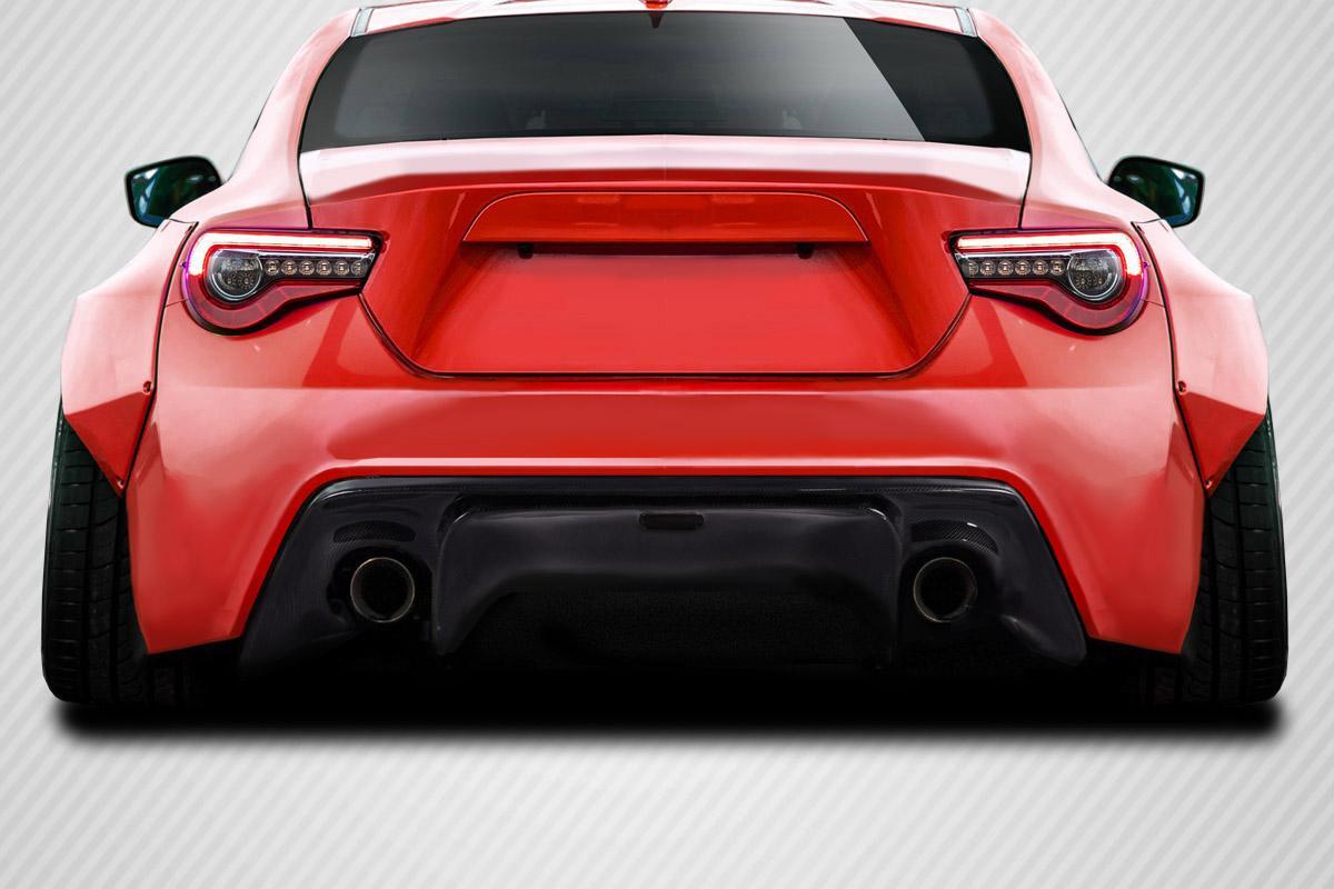 2013-2020 Scion FRS Carbon Creations GT500 V3 Carbon Fiber Rear Lip