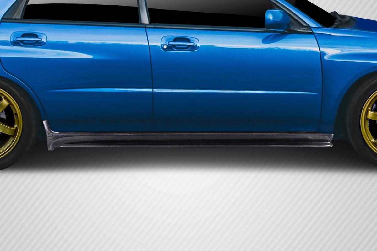 2002-2007 Subaru Impreza Carbon Creations VRS Carbon Fiber Side Skirts