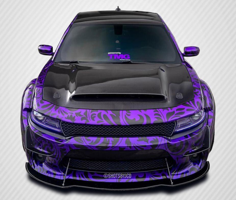 2015-2023 Dodge Charger Carbon Creations Demon Look Carbon Fiber Hood