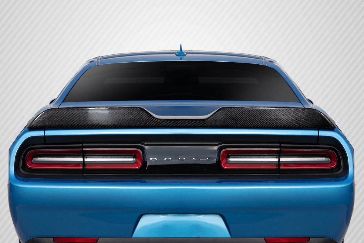 2008-2023 Dodge Challenger Carbon Creations Demon Look Carbon Fiber Rear Wing