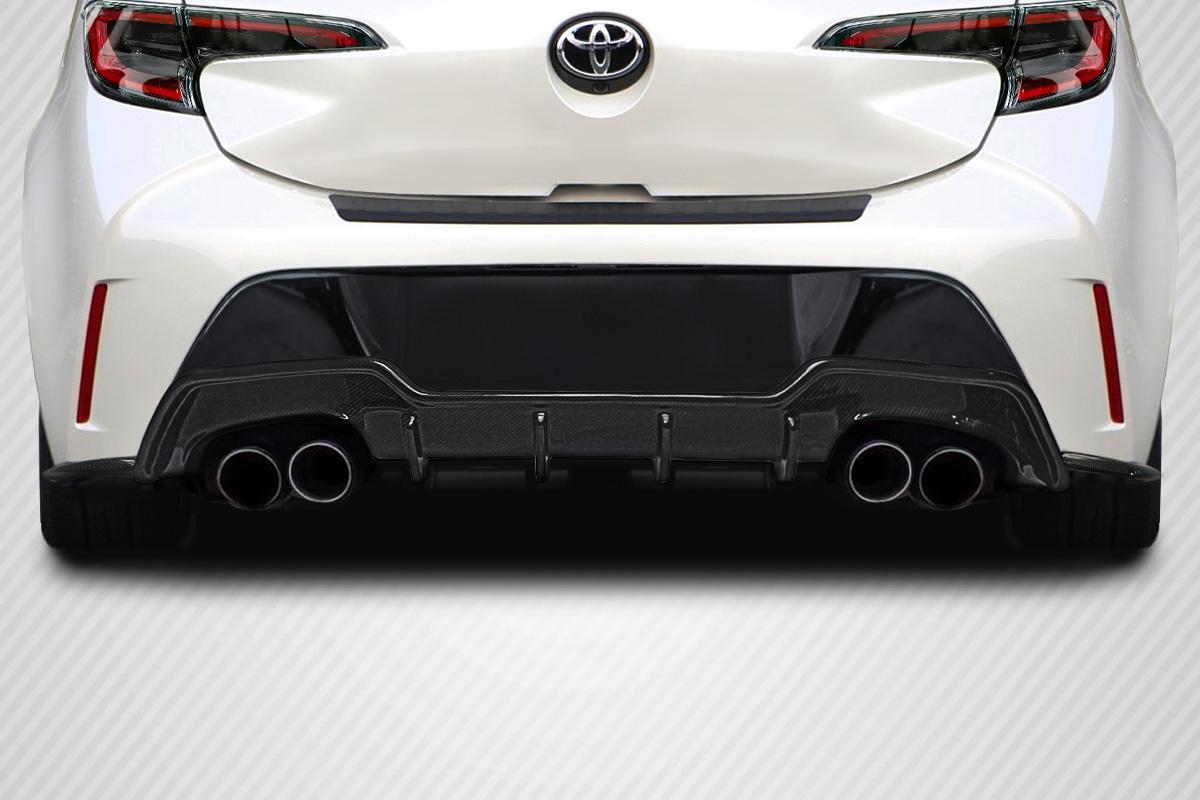 2019-2023 Toyota Corolla Carbon Creations A Spec Carbon Fiber Rear Lip