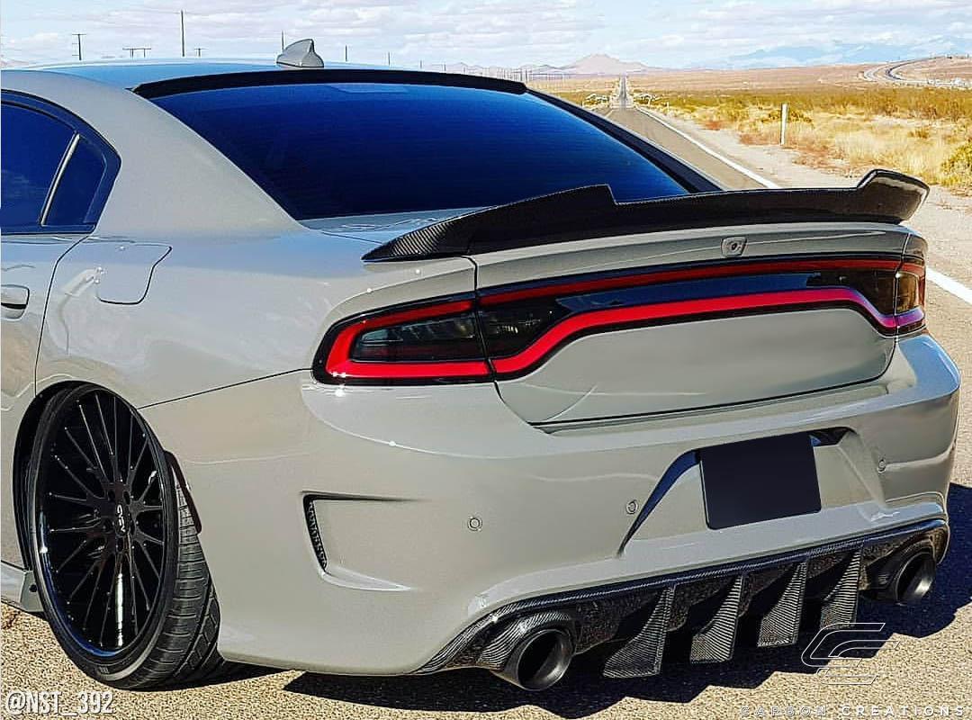 2015-2023 Dodge Charger Carbon Creations CAC Carbon Fiber Rear Wing