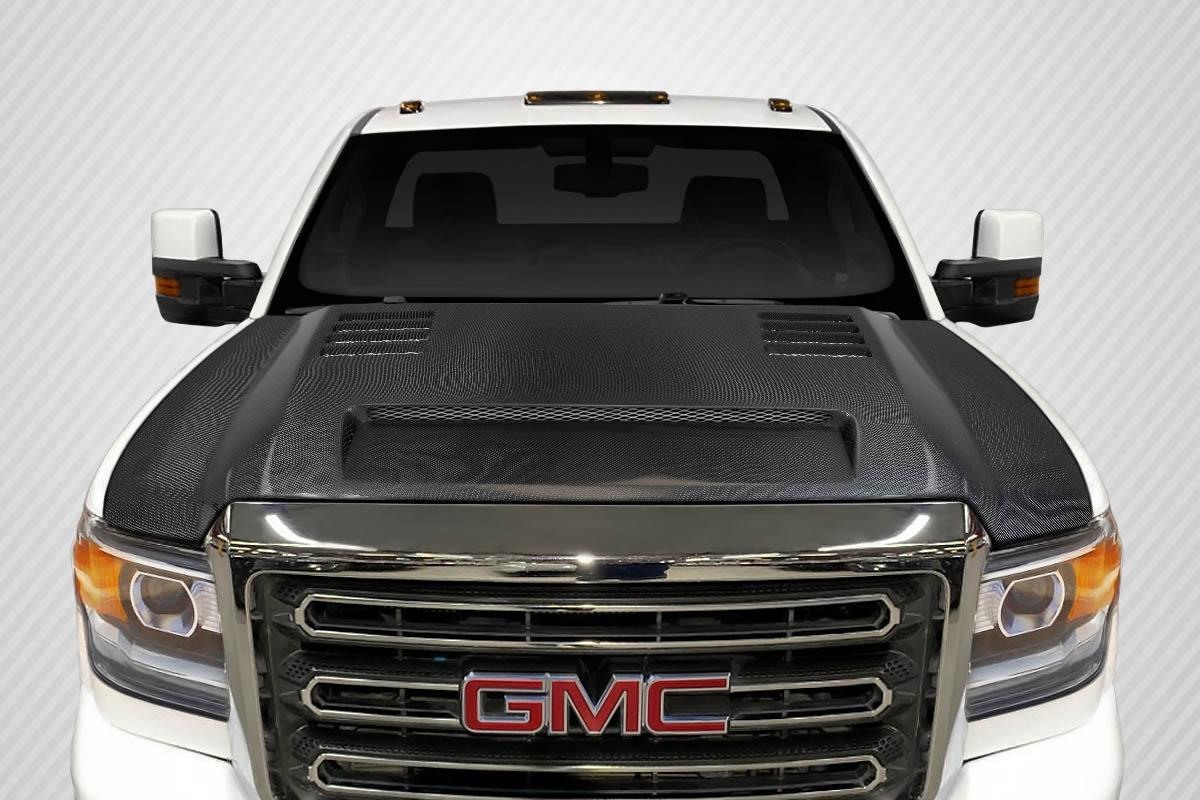 2015-2019 GMC Sierra Carbon Creations RKS Carbon Fiber Hood