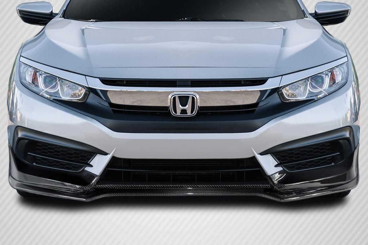 2016-2018 Honda Civic Carbon Creations Type M Carbon Fiber Front Lip