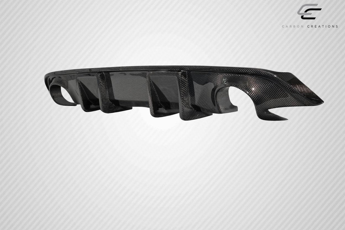 2017-2022 Infiniti Q60 Carbon Creations J Spec Carbon Fiber Rear Lip