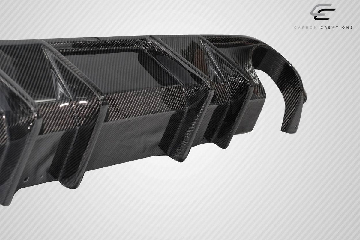 2017-2022 Infiniti Q60 Carbon Creations J Spec Carbon Fiber Rear Lip