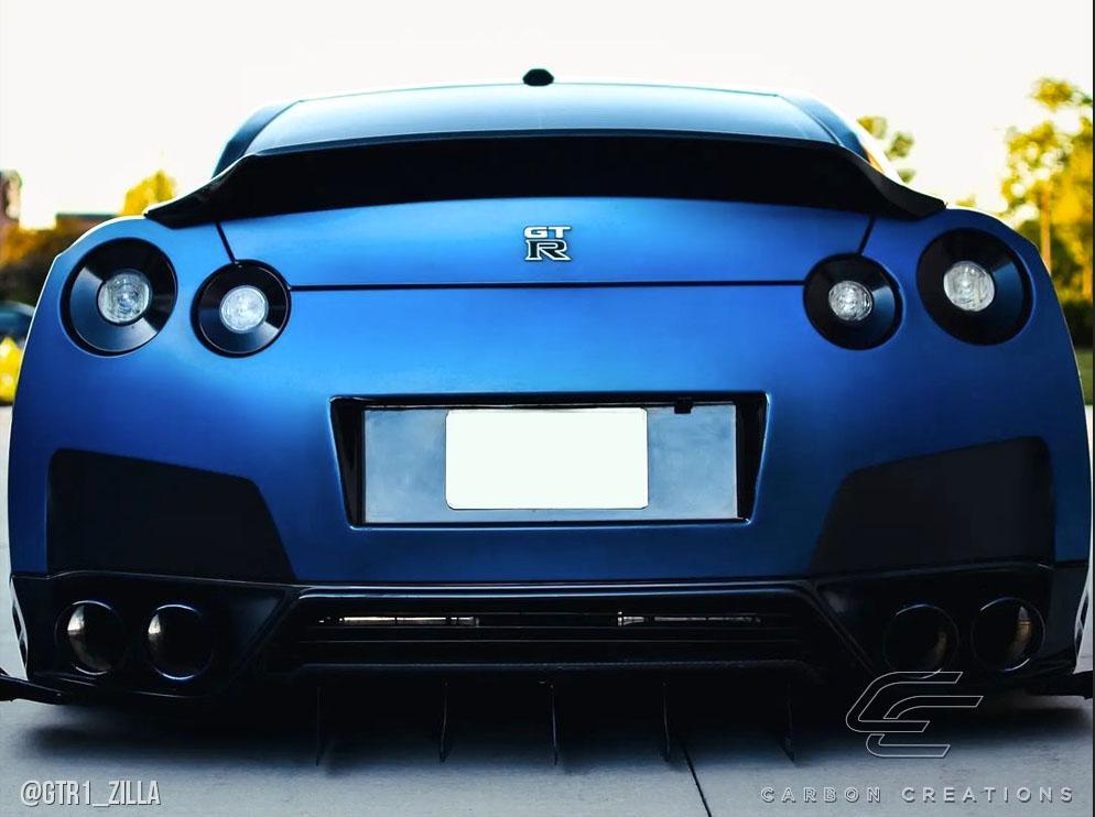 2009-2021 Nissan GTR Carbon Creations Duckbill Carbon Fiber Rear Wing