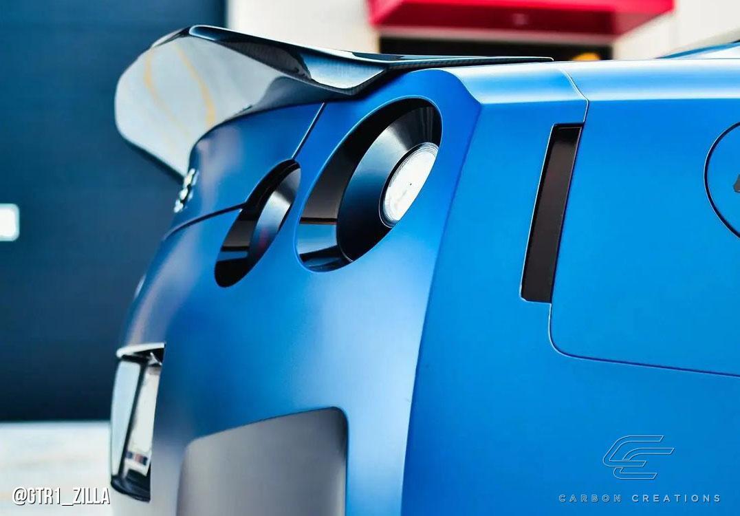 2009-2021 Nissan GTR Carbon Creations Duckbill Carbon Fiber Rear Wing